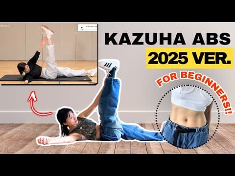 Tingting KAZUHA abs workout